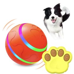 🐶 GUSSLM 2024 Interactive Dog Toy – Auto Rolling Ball