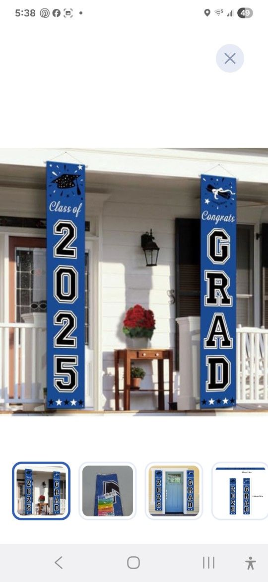 2025 GRADUATION VERTICAL SIGNS