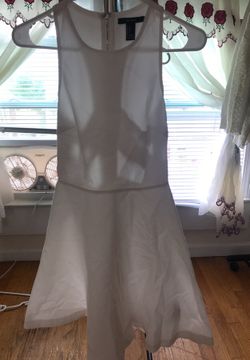 F21 white dress (sm)