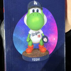 Yoshi x dodger limited edition bobblehead