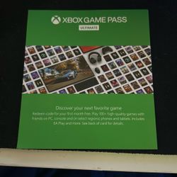 Xbox game pass Ultimate