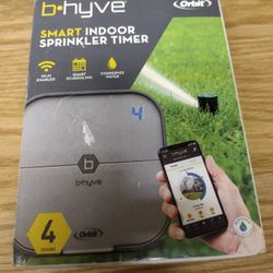 $$$$$ ORBIT 4 ZONE B-HYVE SMART WI-FI INDOOR TIMER $$$$$