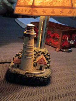 Small lighthouse lamp works