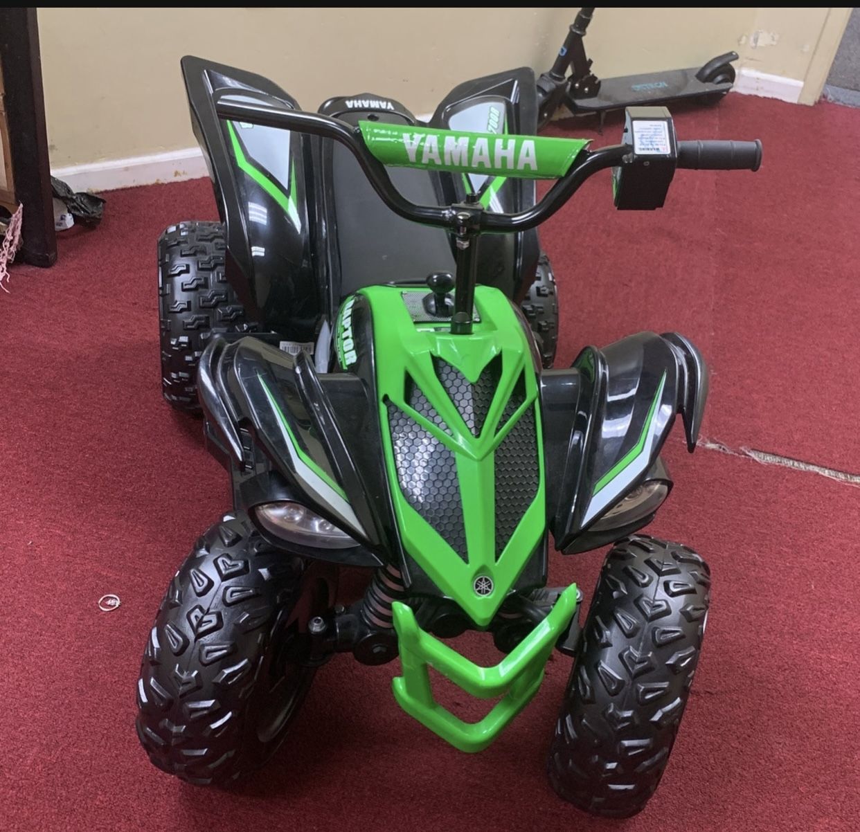 Yamaha Raptor 12volt Battery Poweredbike