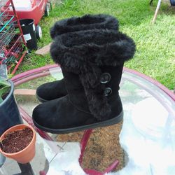 Kohl's Black Boots Size 10
