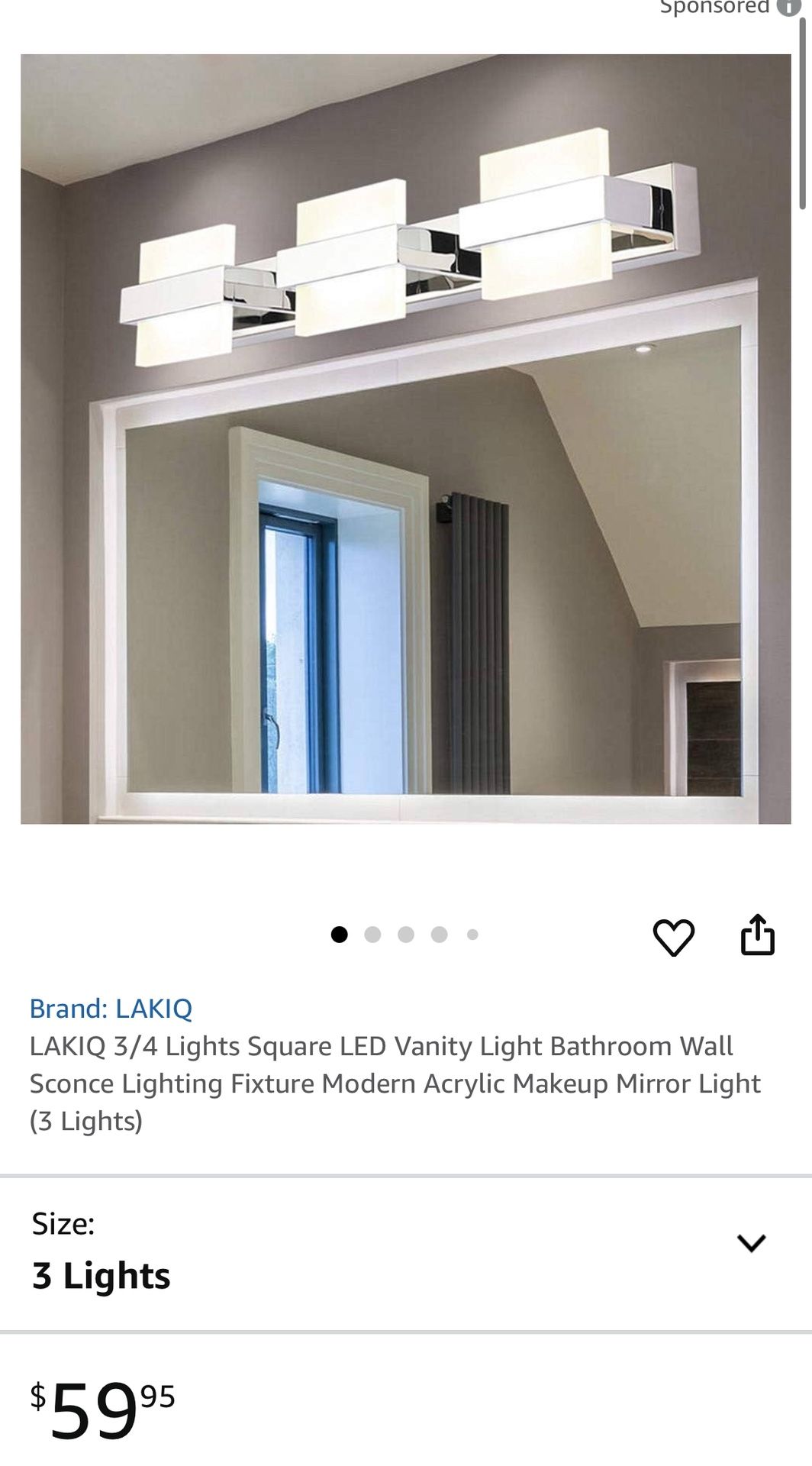 Vanity Light Bathroom Wall