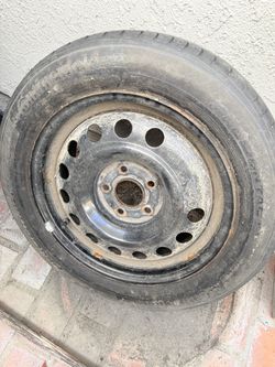 Tire and rim 205/55R16
