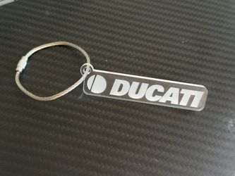 Ducati (contact info removed) Brutale Panigale acrylic laser etch keychain JDM