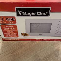 Microwave Oven 1.1 Cu. ft. 1000 W