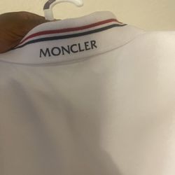 Moncler  SS Polo Size Large 