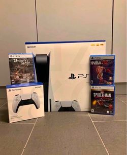 New Sony Huge Disc Bundle Games + Controller