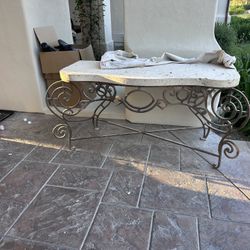 Stone Console/Sofa Table