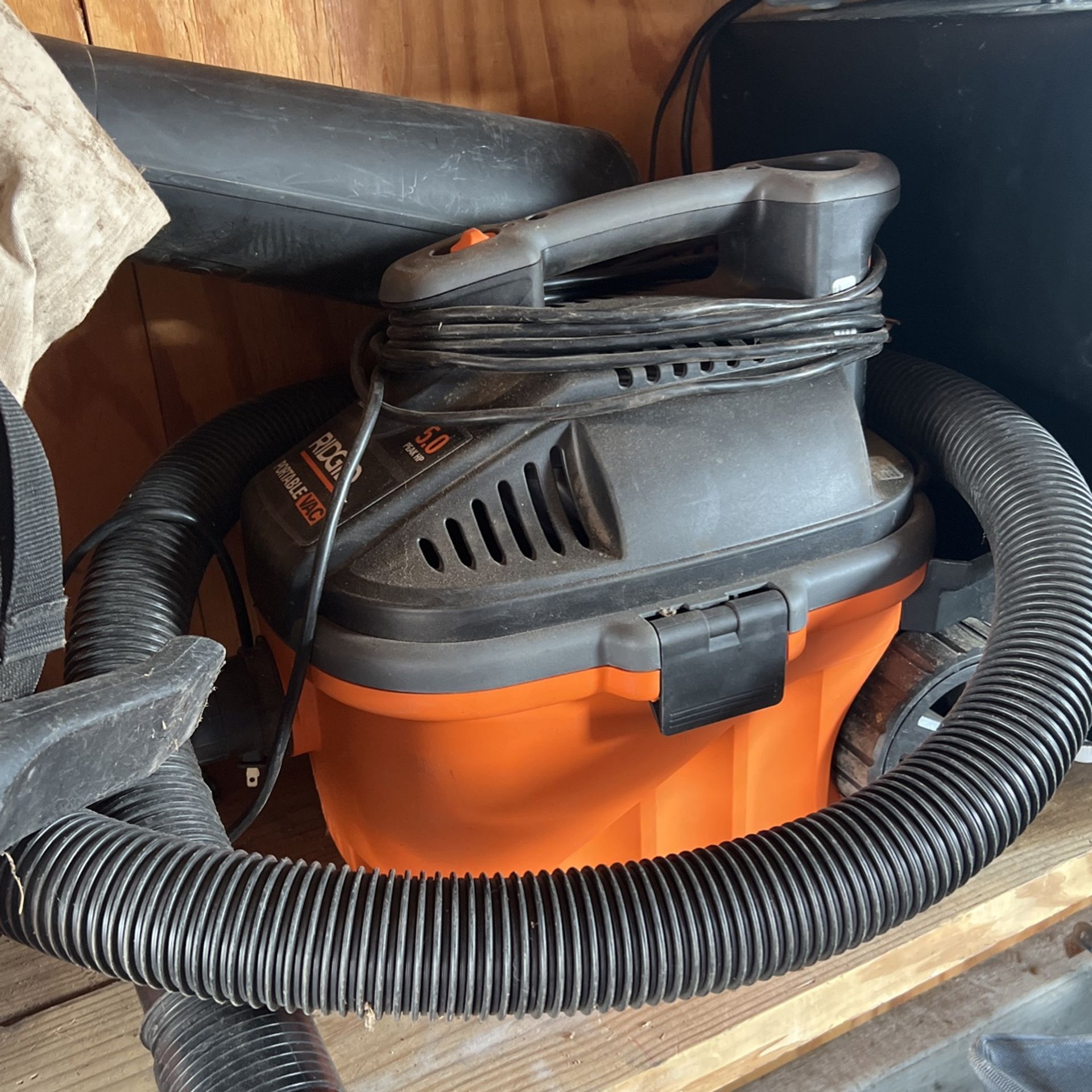 RIDGID PORTABLE VAC