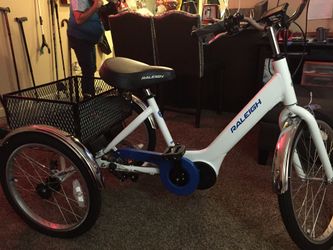 Raleigh Tristar 3 Wheeler 3 Speed Electric Bike