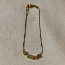 MONET Dainty Gold Tone Bracelet VTG