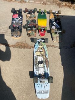 $15 each Lot of 5 Used Skateboards Tony Hawk and Others