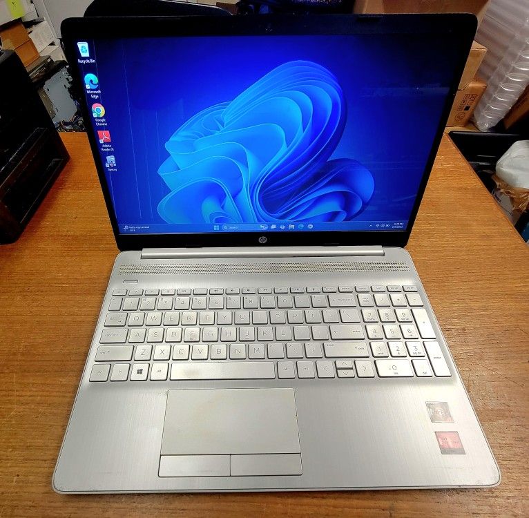 Fixed Price: HP Notebook 15.6" Laptop Ryzen 3/ 8GB/ 128 SSD Win 11 #9480