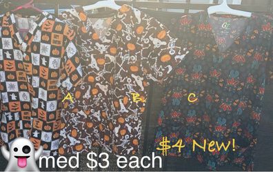 Medium scrub tops