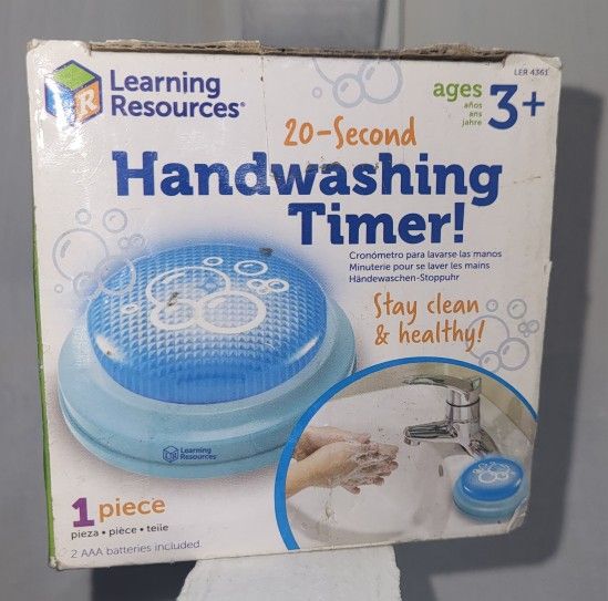 20-Second Handwashing Timer, NEW