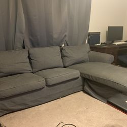 Couch - L-shaped sectional with Removable Covers