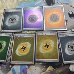 Pokemon Energy Cards