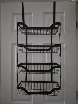 4 Tier - Hanging Over The Door Shelf