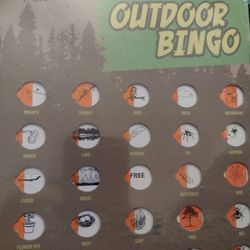 Outdoor Bingo Board Game