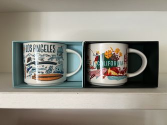 Starbucks Mugs 14 oz California Los Angeles 