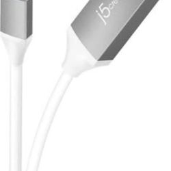 j5create USB Type C to 4K@60Hz HDMI 6ft Cable with HDMI ATC Certificate