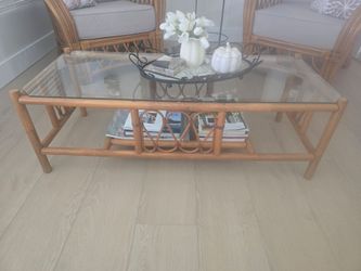 Bamboo Coffee Table