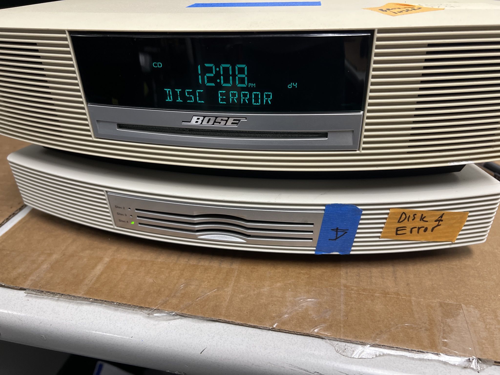 Bose Wave Music system Repair Skipping, No audio for Sale in Huntington