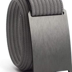 GRIP6 Classic Belt - 1.5-Inch Adjustable Nylon Belts - Versatile Lifestyle and Tactical Belt for Men and Women - Made in the USA (Gunmetal)
