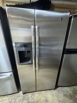 GE Stainless Steel Side-by-Side Refrigerator