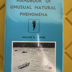 Vintage Handbook of Unusual Natural Phenomena - Rare
