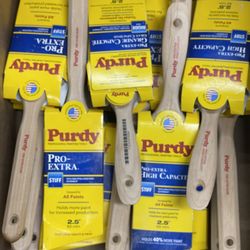 20 PURDY BRUSHES *BRAND NEW* 2.5-3” 