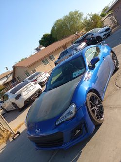 2017 Subaru BRZ Blue Coupe