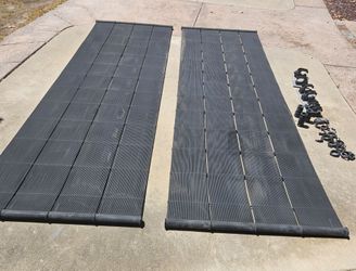 Heliocol pool heater solar panels
