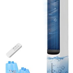 Uthfy 41" Portable Air Conditioners, 3-in-1 Swamp Cooler with 4 Modes, 3 Speeds, 120° Oscillation, 4