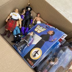 WWE Action Figure Lot : 10X Figures 
