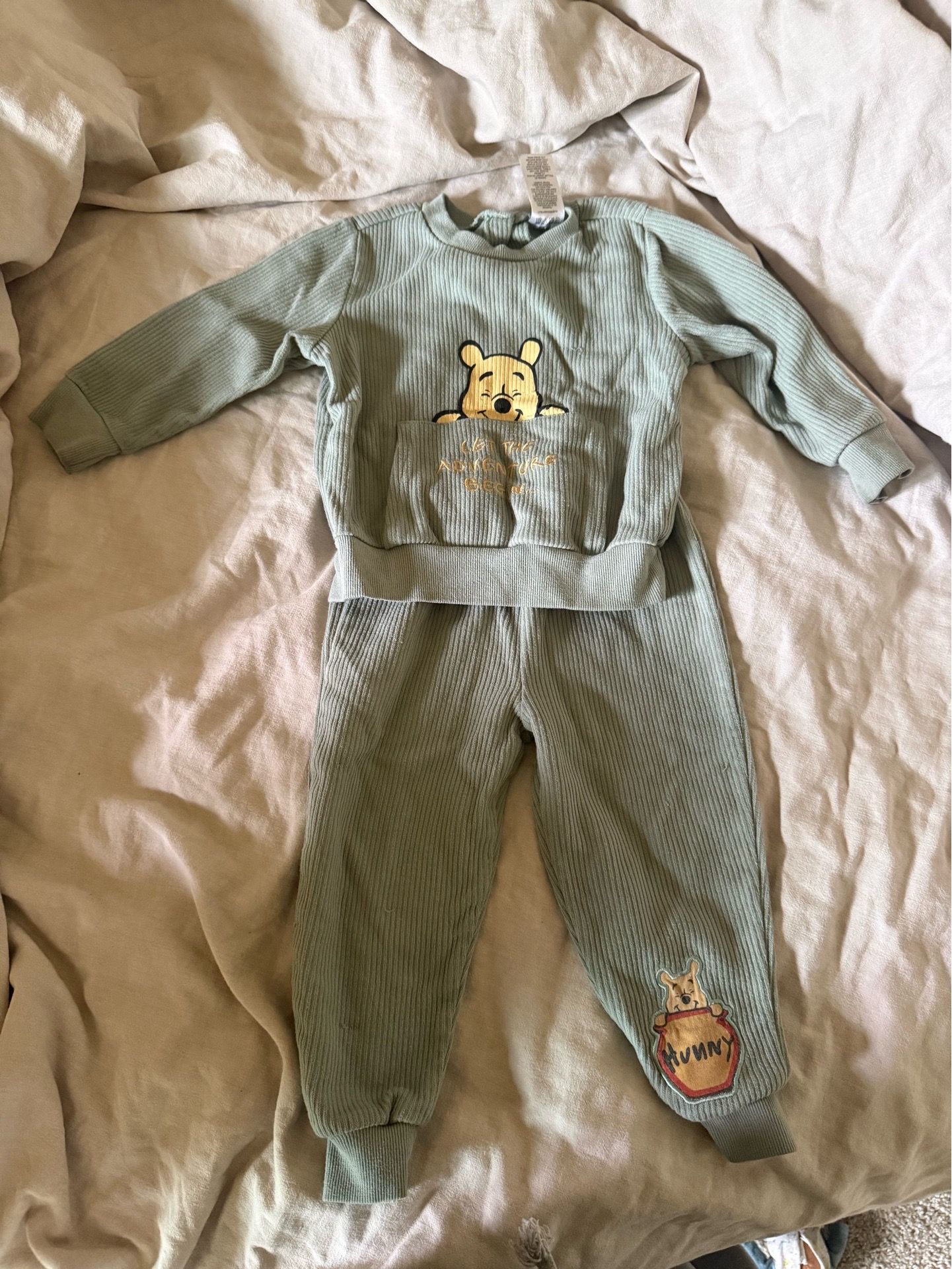 Size 24months sweatsuit/ pajama set