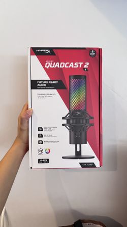 Hyperx Quadcast 2 Microphone for Gaming Streaming