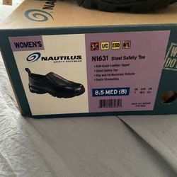 Steel Toe Woman Shoes 