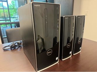 3 PC’s - Dell Inspiron 3470 (x2) and 3668 (x1)