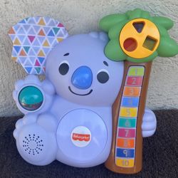 Fisher Price Linkimals Counting Koala With Music And Lights Toy.