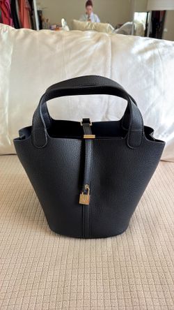 Valentino Orlandi Black Bucket handbag