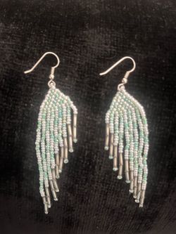 Beaded Dangle Earrings
