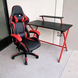 Brand New Game Desk With Chair Gaming Desk Office Desk Computer Desk With Chair Combo