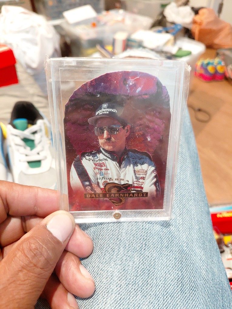 DALE EARNHARDT Sr Wheels ViperCobra All Etched Foil Die Cut Insert Card DC