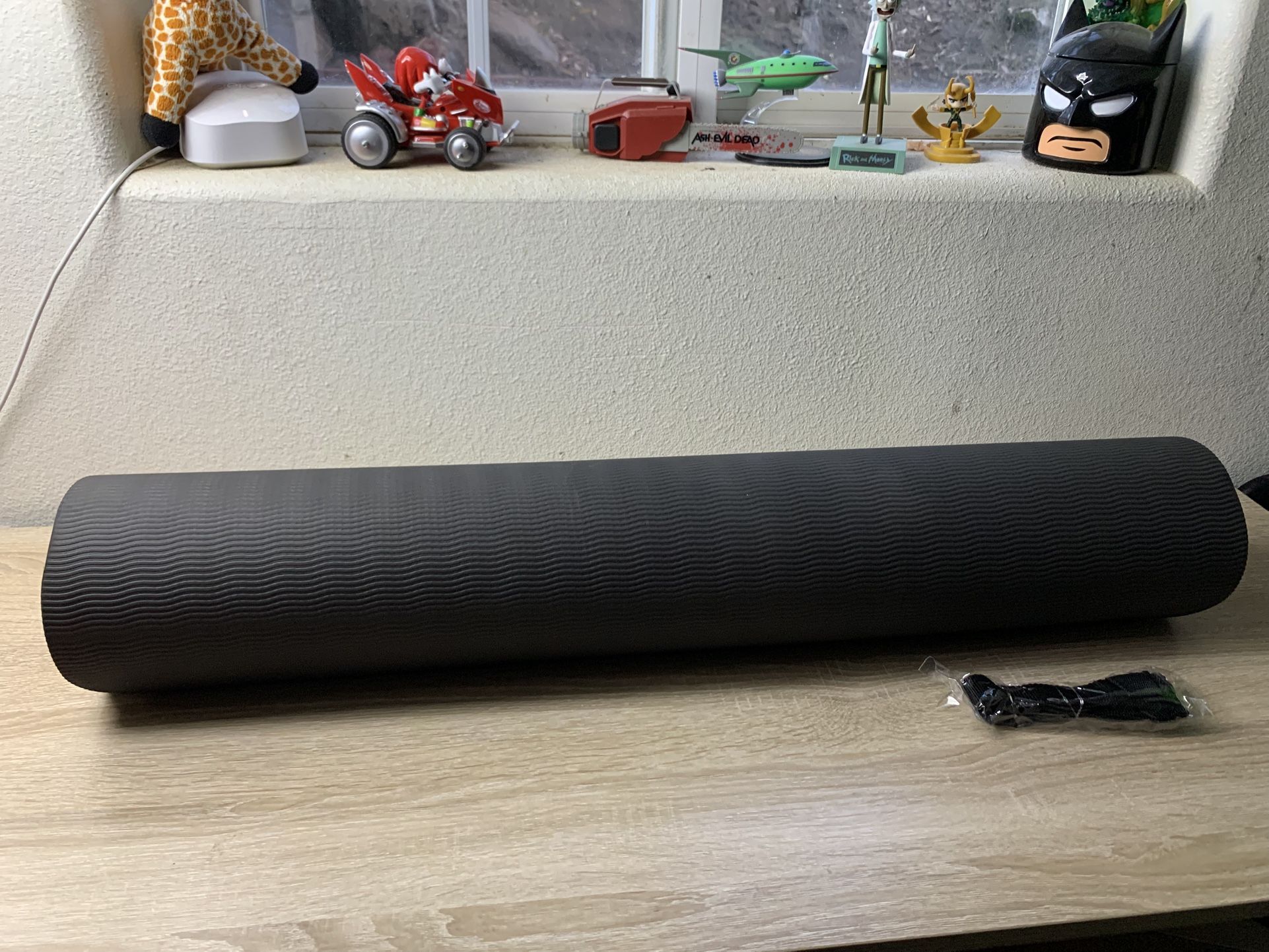 CAMBIVO Extra Wide Yoga Mat for Women and Men (72"/84"x 32"x 1/4") color gray