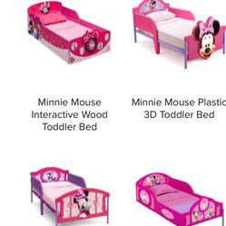minnie mouse toddler bed s 299